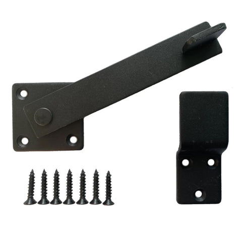 Heavy Duty Black Door Latch Slide Bolts Lock, MD160257