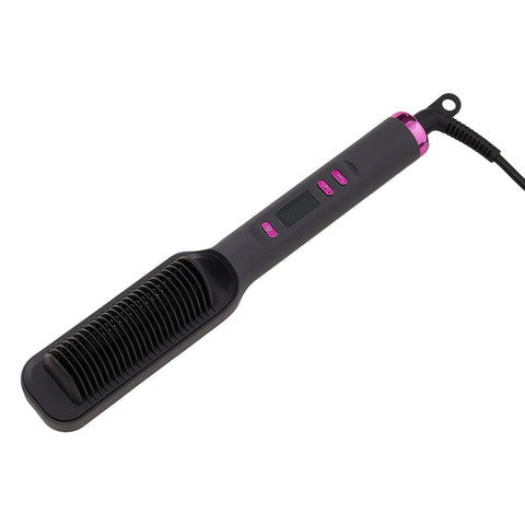 35W Adjustable Temperature Hair Straightener Brush, BH340007 (Ver.2)