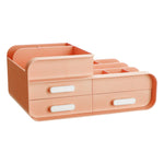 Multifunctional Plastic Desktop Organizer with Drawers,SC1306
