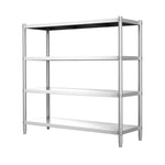 4-Tier Stainless Steel Storage Shelf Organizer, AI0553