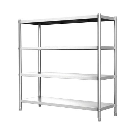 4-Tier Stainless Steel Storage Shelf Organizer, AI0553