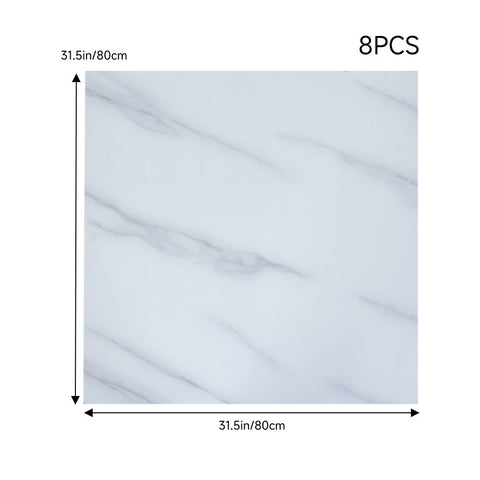 8Pcs 80x80cm Realistic Stone Texture Self Adhesive PVC Flooring, LG1555 (Ver.2)