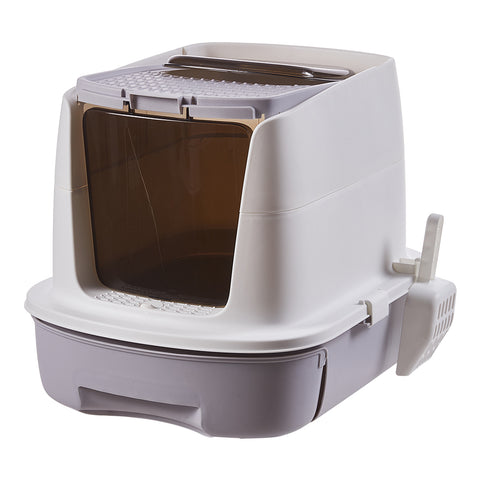 Enclosed Cat Litter Box, CW0009 (Ver.2)