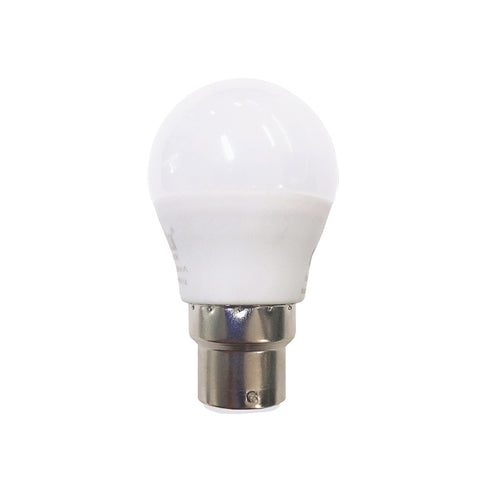 5W LED Ball Bulb B22, 4200K, Clampshell, AJ0997
