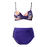 High-waisted Two-Piece Swimsuit Set, CC060116 (Ver.2)