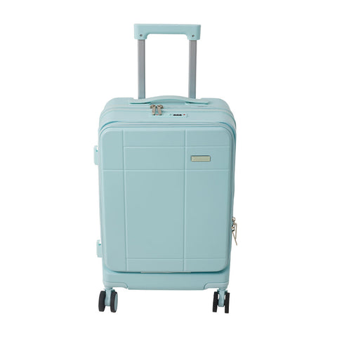 20inch Front Opening Suitcase with Combination Lock and USB Charging Port, CB060098