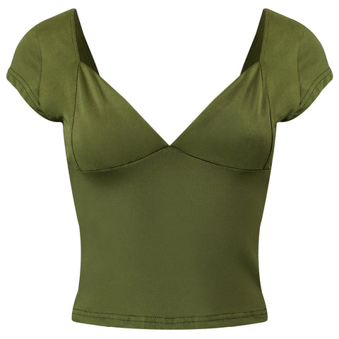 Sexy Deep V-Neck Backless Top, CC060309 (Ver.2)
