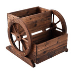 Garden Double-Tiered Planter with Wheels, GG190020