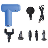 6-Speed Portable Massage Gun with 6 Attachment Heads, BS540017 (Ver.2)