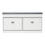 Flip Down Shoe Bench Cabinet, XY0394