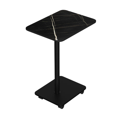 C-Shaped Side Table with Wheels, FL280051 (Ver.2)
