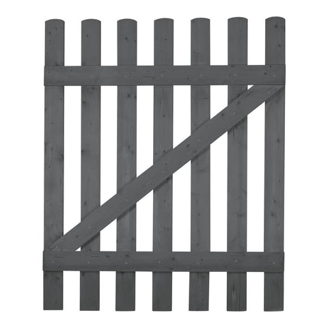 Garden Wood Fence Gate with Latch, LG1425 (Ver. 2)
