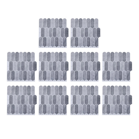 10Pcs Self-Adhesive Wall Tile Stickers, HF070008