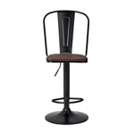 2Pcs Kitchen Adjustable Bar Stool Dining Chair, ZH1587