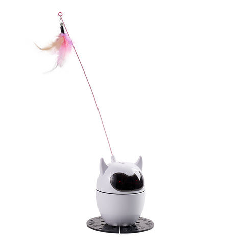 Rechargeable Automatic Cat Laser Toy with Remote Control, PT390004 (Ver.2)