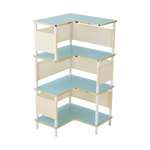 4-Tier L-shaped Corner Bookshelf, FL250038 (Ver.2)
