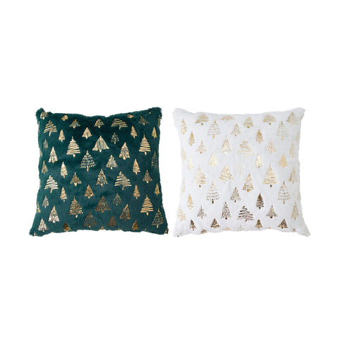 Pack of 2 Single Sided Christmas Themed Throw Pillows with Inserts, HT390599 (Ver.2)