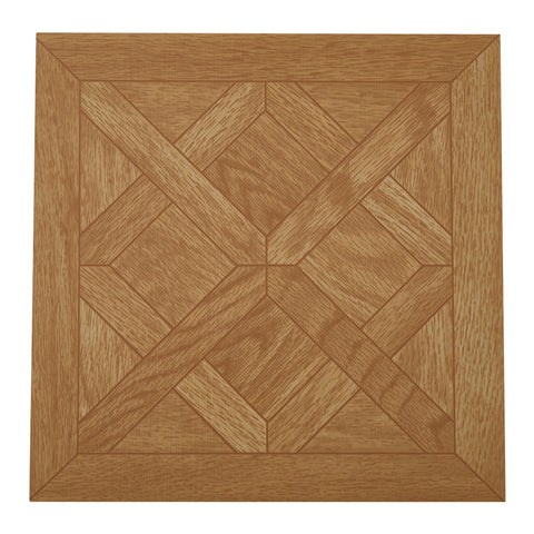 10Pcs Self-adhesive PVC Parquet Flooring Tiles Set, MD040158