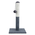 Graue Kratzsäule mit Spielball, PT080099 (DE)