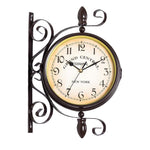 Classic European Retro Double-Sided Wall Clock, SC0952