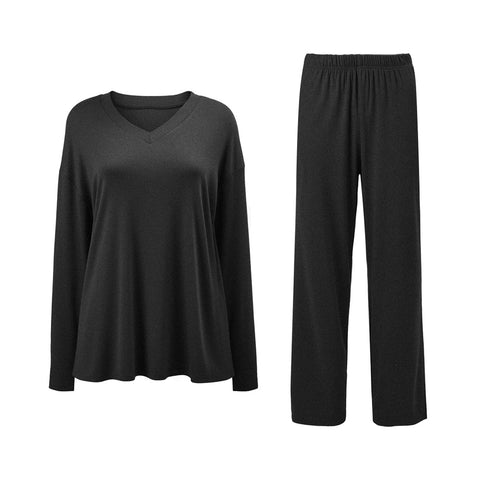 V-Neck Loungewear Set, WO0678