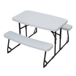 Foldable Picnic Table Bench Set for Kids, WB0161 (Ver.2)