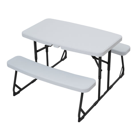 Foldable Picnic Table Bench Set for Kids, WB0161