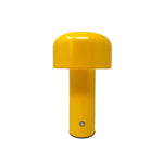 LED Desk Lamp Rechargeable, Mushroom Shape, 3 Colour Change Dimmable, Yellow, AJ0967