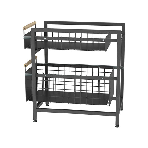 Two-Tier Kitchen Pull-Out Storage Organiser, HM320256