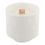 Ceramic Wood Wick Soy Wax Scented Candle, SO0124 (Ver. 2)