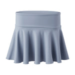 Pleated High Waisted Tennis Skort with Pocket, CC060256 (Ver.2)