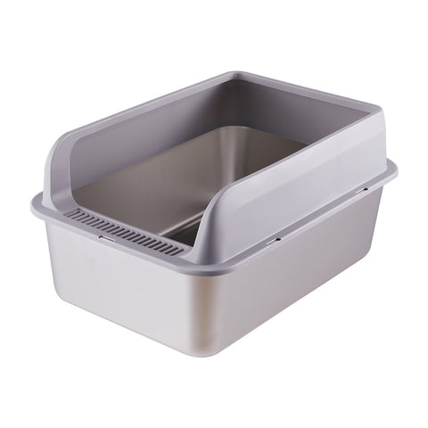Semi-Closed Anti-Splash Cat Litter Box Pet Toilet, CW0086