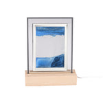 Glass Sand Art Painting Night Light Desk Decor, WM0019