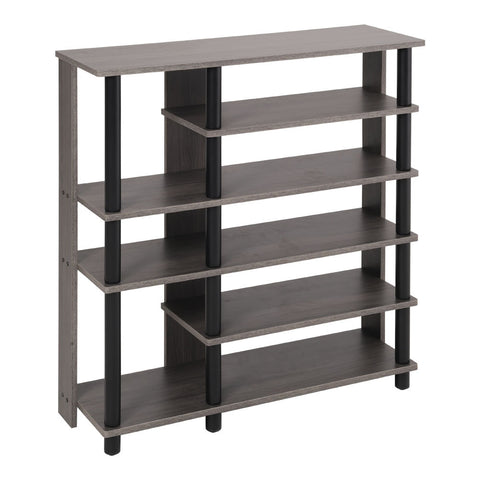 Livingandhome Open-Style Wood Shoe Rack, XY0345