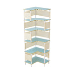6-Tier L-shaped Corner Bookshelf, FL250040 (Ver.2)