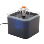 Livingandhome 2L Pet Water Fountain with LED Lights, CT0787