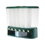 Space-Saving Wall Mounted Dry Food Dispenser with Airtight Lid, CT0442