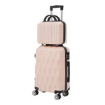 2-Piece Hard Shell Travel Suitcases Luggage Set, CB060009 (Ver.2)
