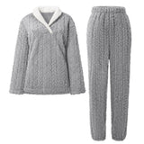 2-Piece Fluffy Loungewear Set, CC062229