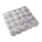 Faux Fur Plush Square Seat Cushion, SC2196