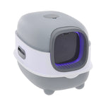 Lifeideas Large Hooded Cat Toilet Litter Box with UV Sterilization, CT0797