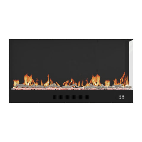 Modern Recessed Electric Fireplace with Remote, RJ0005 (VER.2)