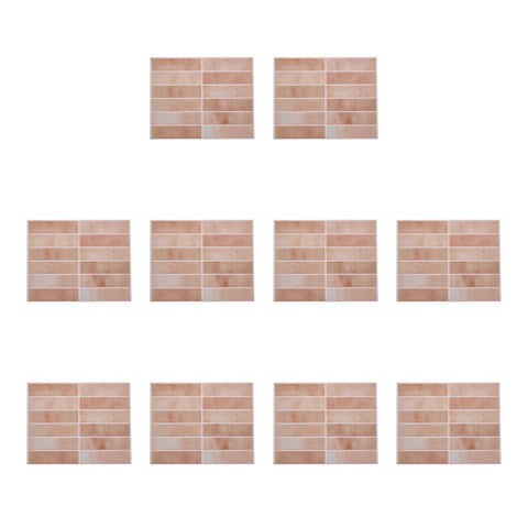 10Pcs Self-Adhesive Wall Tile Stickers, HF070026 (Ver.2)