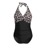 V-Neck One-Piece Swimsuit, CC060052