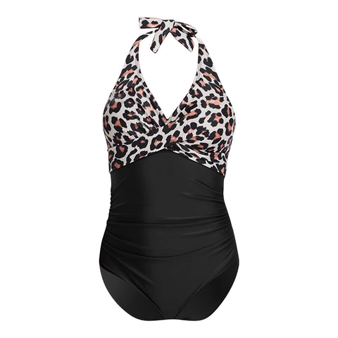 V-Neck One-Piece Swimsuit, CC060051