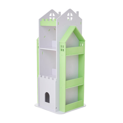 4-Tier Castle Kids Rotating Bookshelf, FL280017