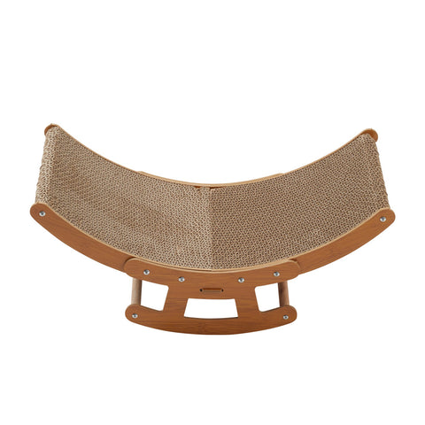 2-in-1 Cat Scratching Board Rocking Chair, CT1068