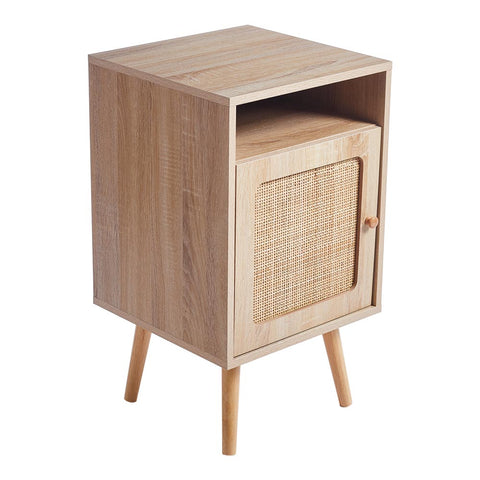 Freestanding Single Door Single Shelf Bedroom Nightstand, ZH1578 (Ver.2)