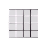 10pcs Peel and Stick PVC Lattice Wall Tile Sticker, SW1069