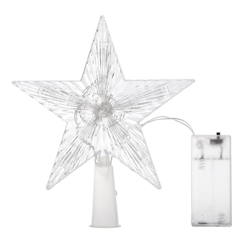 Christmas LED Star Tree Topper, CD0376